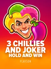 3 Chillies and Joker: Hold and Win