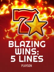 Blazing Wins: 5 Lines