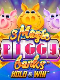 3 Magic Piggy Banks™Hold & Win™